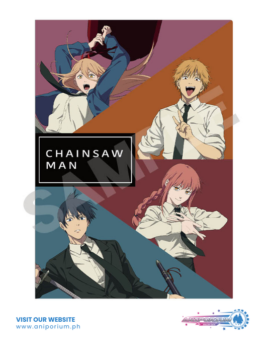 Chainsaw Man" Single Clear File Folder Group ver.