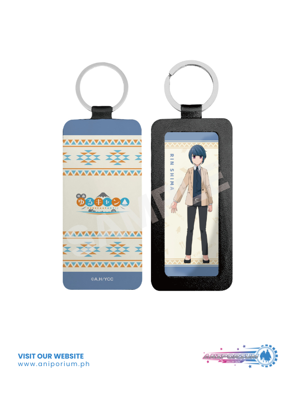 "Yurucamp Movie" Leather Key Chain