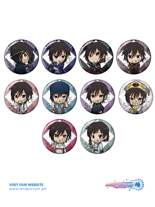 Code Geass" Series Trading Can Badge Lelouch Collection