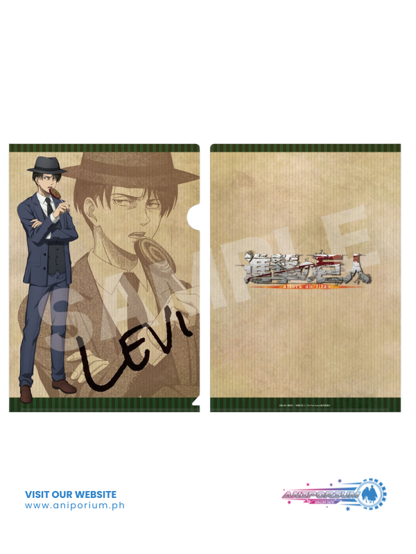 "Attack on Titan The Final Season" Clear File Folder