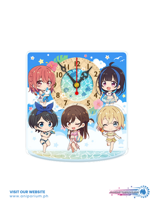 "Rent-A-Girlfriend" Puchichoko Mini Acrylic Clock Swimwear