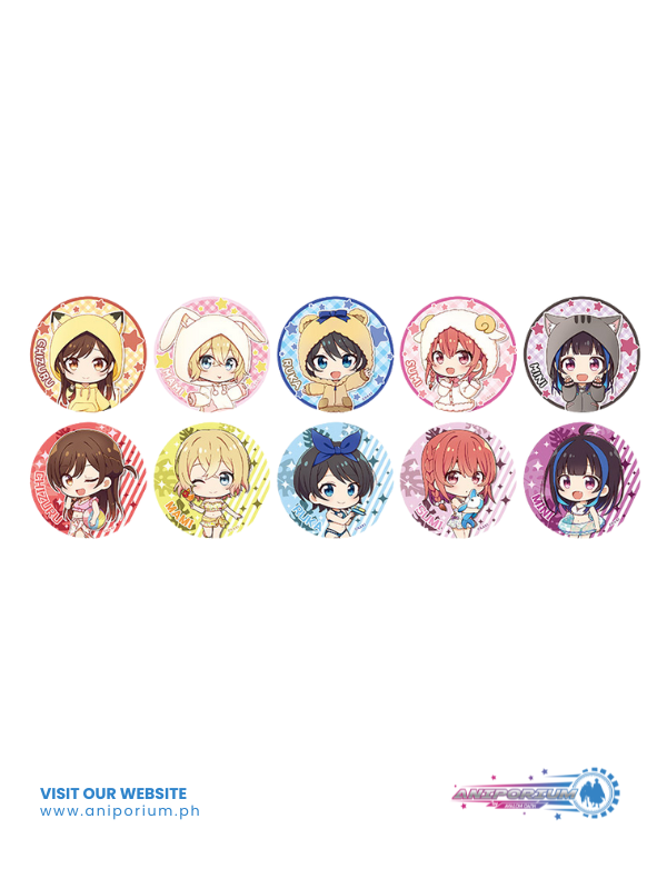 "Rent-A-Girlfriend" Puchichoko Trading Can Badge Vol. 2