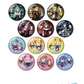 Hatsune Miku x "Rascal the Raccoon" 2023 Large Can Badge Collection