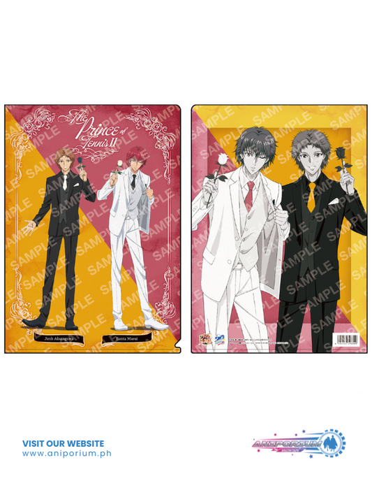 "New The Prince of Tennis" Clear File G Akutagawa Jiroh / Marui Bunta