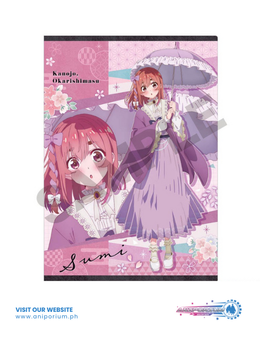 "Rent-A-Girlfriend" Japanese Style Lolita Single Clear File Folder