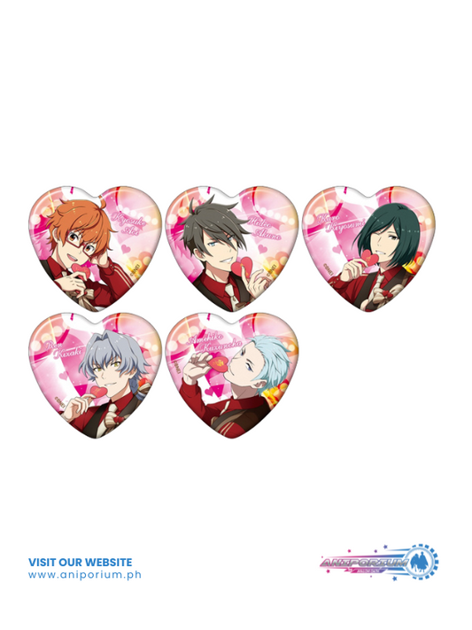 "The Idolmaster SideM" Chara Badge Collection Valentine Live 2022