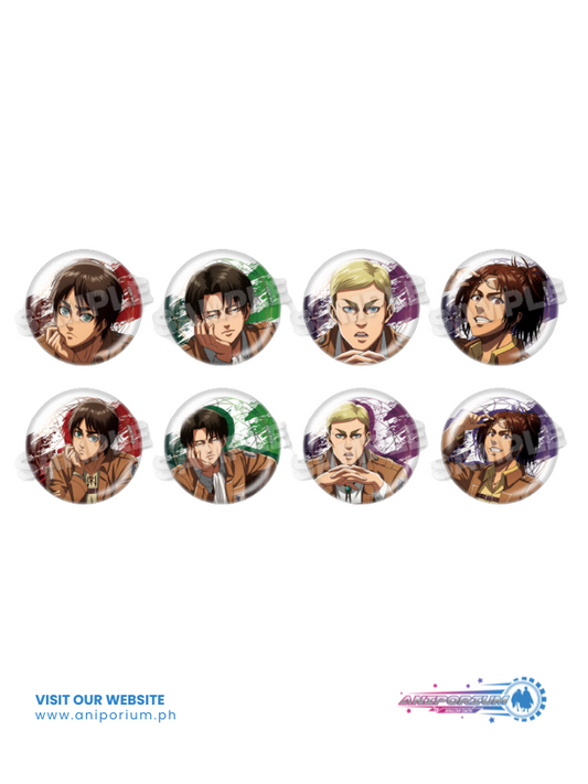 "Attack on Titan" Trading Can Badge Strategy Meeting Together Ver.