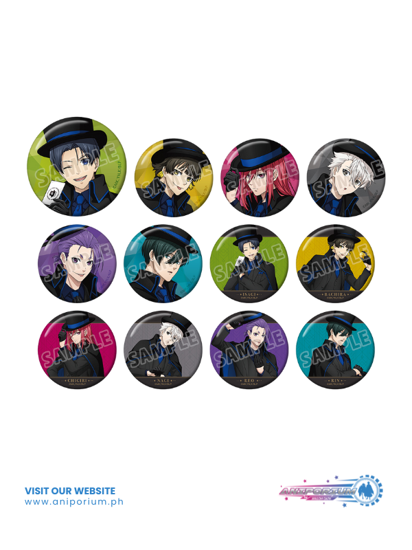 "Blue Lock" Original Illustration Phantom Thieves Ver. Trading Can Badge