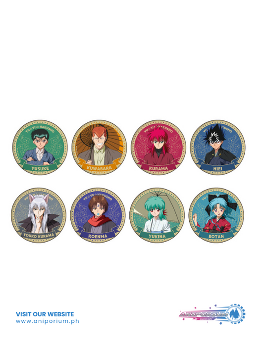 Can Badge "YuYu Hakusho" 23 Japanese-Western Eclectic Ver. (Original Illustration)