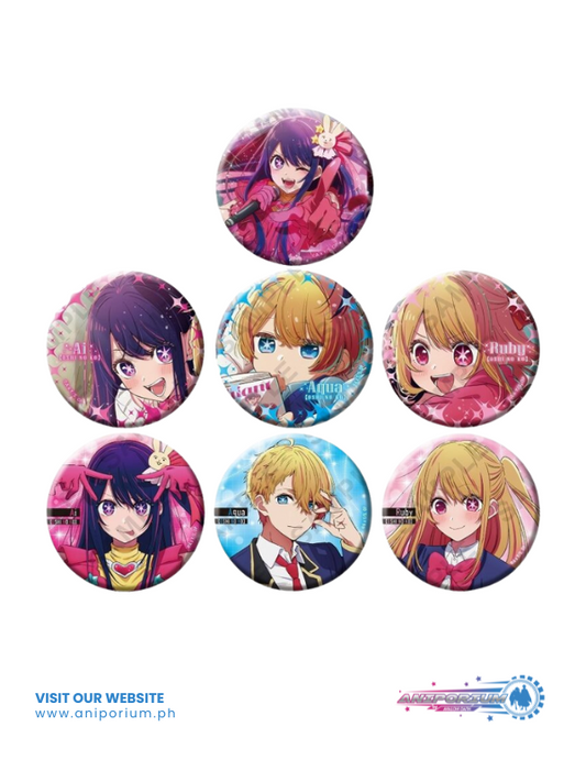 Oshi no Ko Trading Can Badge Set