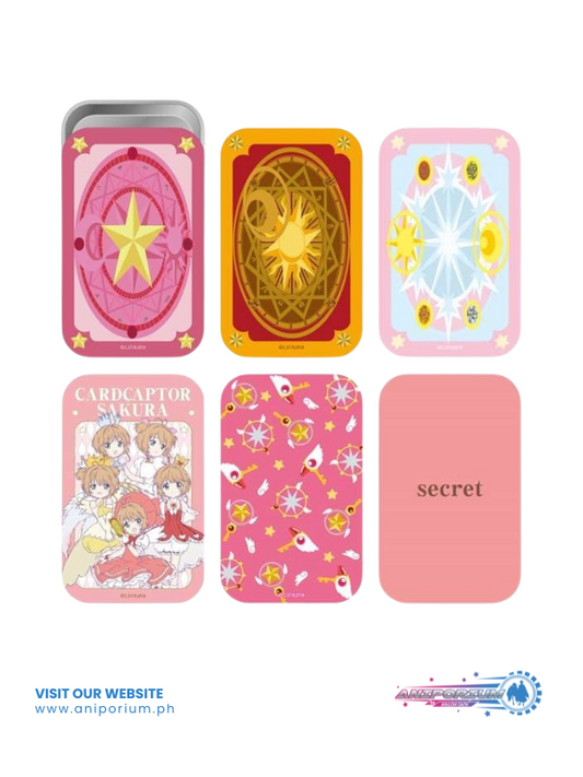 Cardcaptor Sakura" Trading Can Case Cardcaptor Sakura