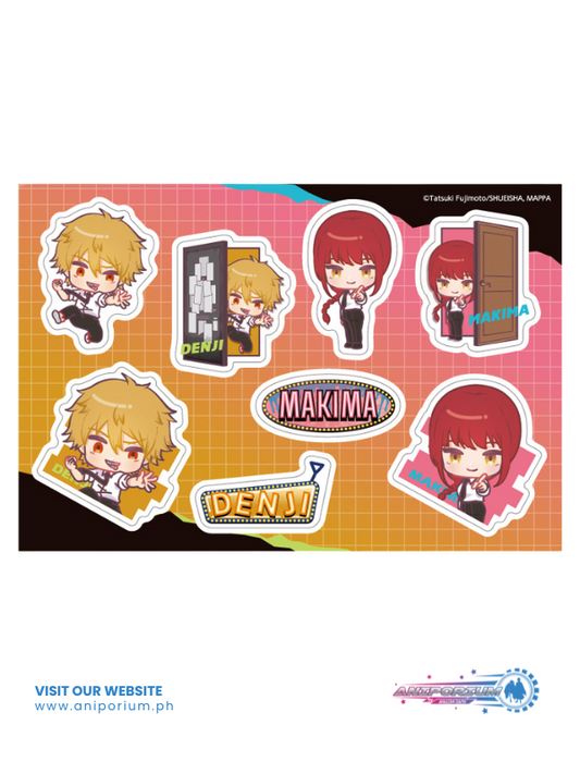 Chainsaw Man" Multi Sticker