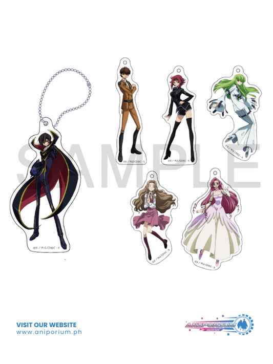 Code Geass Lelouch of the Rebellion" x mixx garden Trading Acrylic Ball Chain