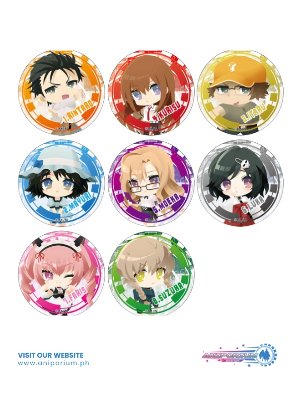 STEINS;GATE" Can Badge Collection