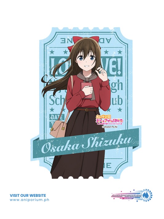 Love Live! Nijigasaki Academy School Idol Club" Travel Sticker Autumn & Winter Odekake