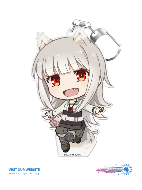 "Spice and Wolf: merchant meets the wise wolf" Puni Colle! Key Chain (with Stand) Myuri