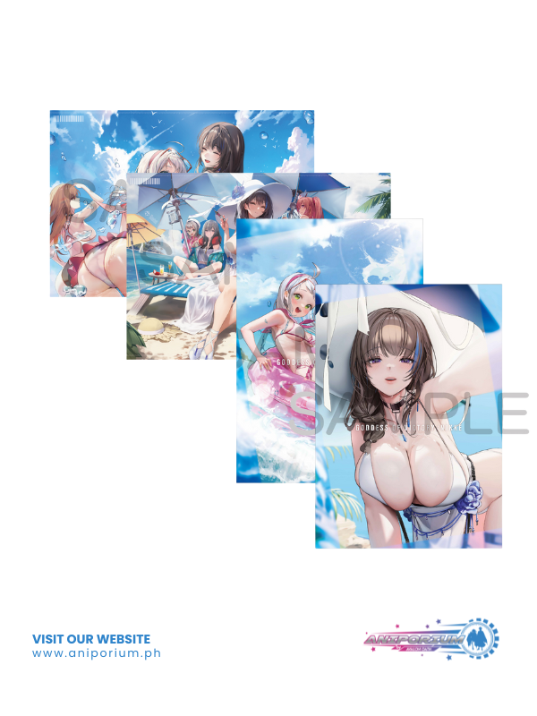 "Goddess of Victory: Nikke" Clear Poster -Summer-