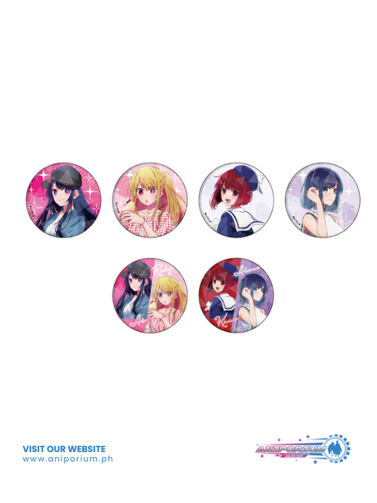 Hologram Can Badge (65mm) "Oshi no Ko" 01 Odekake Ver. (Original Illustration)