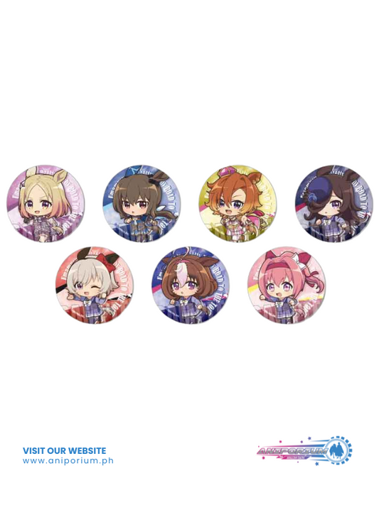 Trading Can Badge "Uma Musume Pretty Derby ROAD TO THE TOP" TEKUTOKO