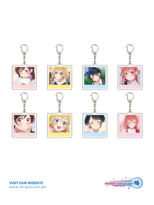 Acrylic Key Chain "Rent-A-Girlfriend" 14 Scenes Illustration