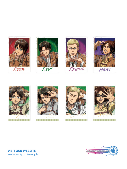 "Attack on Titan" Trading Hologram Card Strategy Meeting Together Ver.