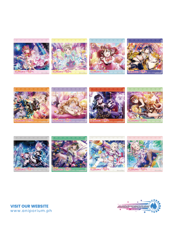 "Love Live! Nijigasaki Academy School Idol Club" Big Square Can Badge A