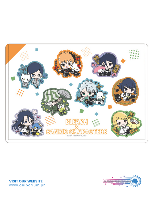 Chara Clear Case "Bleach: Thousand-Year Blood War" x Sanrio Characters 02 Group Design (Mini Character Illustration)