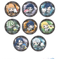 Hologram Can Badge (65mm) "Bleach: Thousand-Year Blood War" x Sanrio Characters 01 Mini Character Illustration