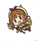 "Atelier Ryza: Ever Darkness & the Secret Hideout" Ryza Acrylic Tsumamare Key Chain