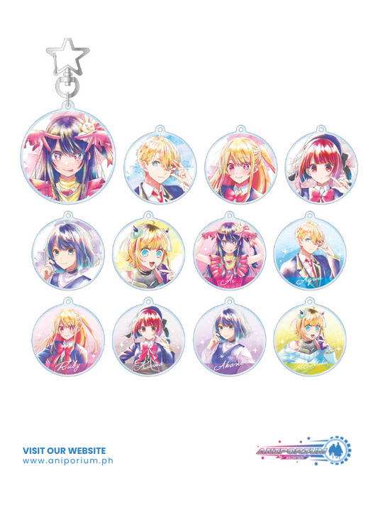 "Oshi no Ko" Trading Ani-Art Aqua Label Acrylic Key Chain