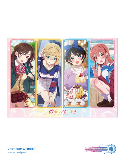 TCG Universal Play Mat "Rent-A-Girlfriend" Group Ver. 2