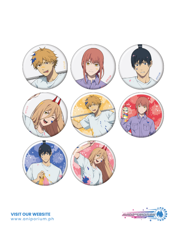 "Chainsaw Man" Chara Badge Collection