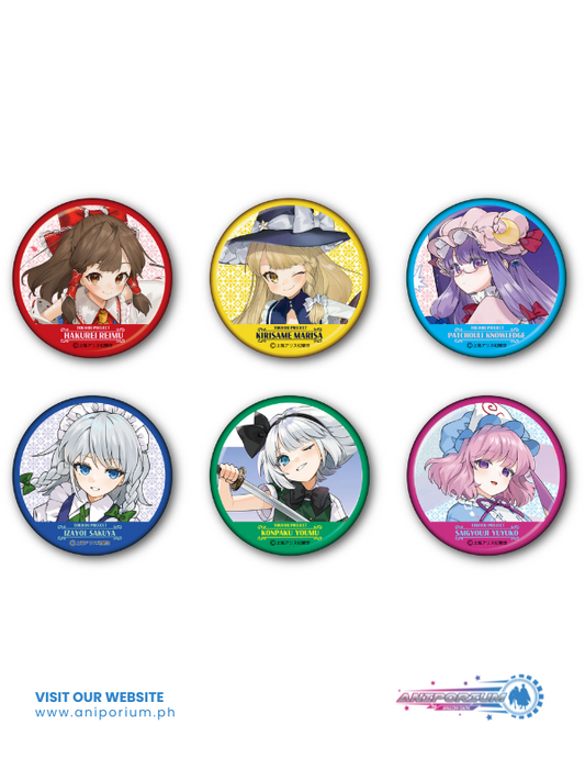 "Touhou Project" Can Badge Illust. Gotoh Vol. 1