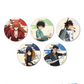 "Rurouni Kenshin: Meiji Swordsman Romantic Story" Chara Badge Collection