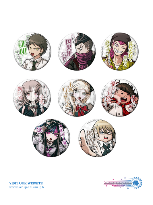 "Danganronpa 2: Goodbye Despair" Words Can Badge Vol. 1