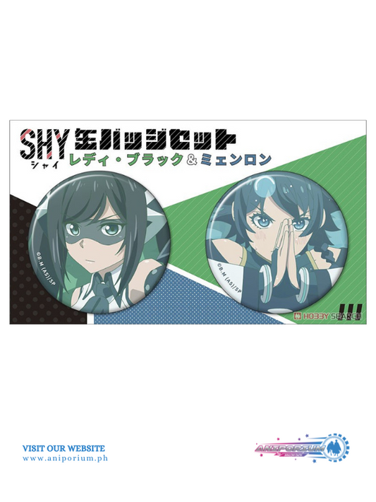 "SHY" Can Badge Set