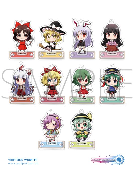 "Touhou Project" Acrylic Key Chain with Stand Collection (December, 2023 Edition)