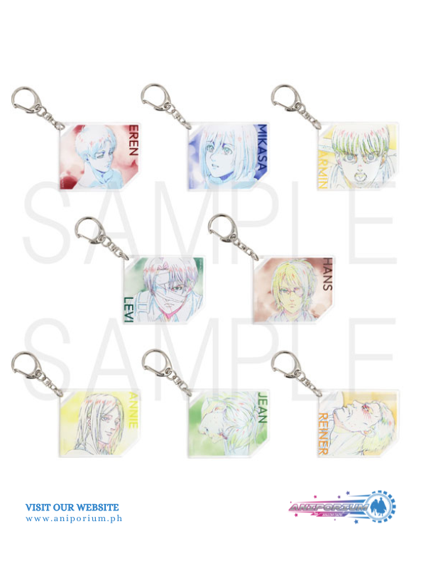 "Attack on Titan" Original Picture Acrylic Key Chain Collection