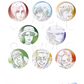 "Attack on Titan" Original Picture Can Badge Collection