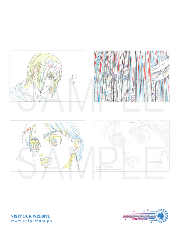 "Attack on Titan" Original Picture Postcard Set