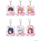 Acrylic Key Chain "The 100 Girlfriends Who Really, Really, Really, Really, Really Love You" 01 Official Illustration