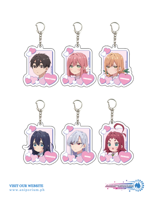 Acrylic Key Chain "The 100 Girlfriends Who Really, Really, Really, Really, Really Love You" 01 Official Illustration