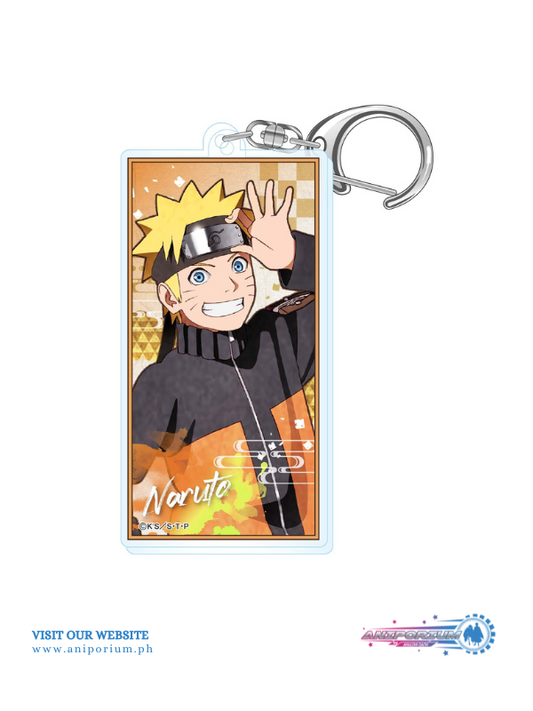 "NARUTO -Shippuden-" Vintage Series Acrylic Banner Key Chain