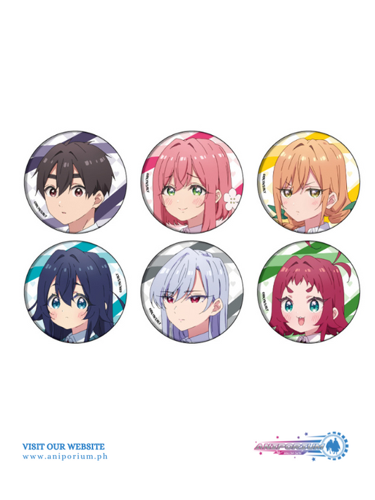 Can Badge "The 100 Girlfriends Who Really, Really, Really, Really, Really Love You" 01 Official Illustration