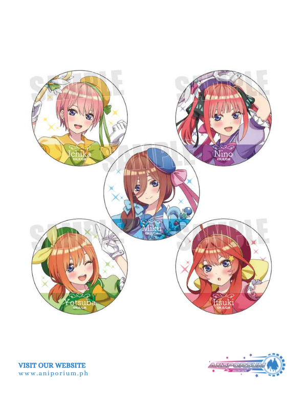 Trading Can Badge "The Quintessential Quintuplets Movie" Magical Girl Ver.