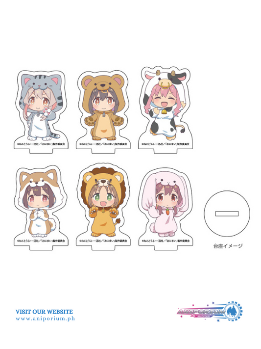 Acrylic Petit Stand "Onimai: I'm Now Your Sister!" 01 Kigurumi Ver. (Mini Character Illustration)