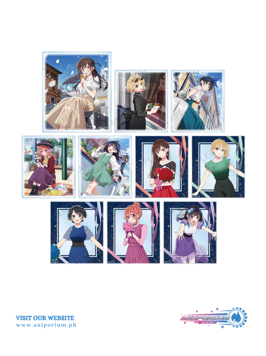 "Rent-A-Girlfriend" Trading Acrylic Card