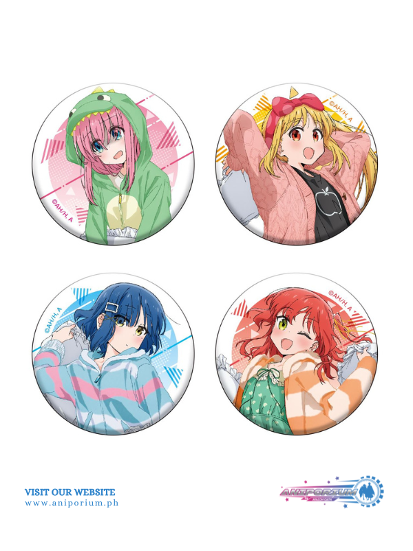 "Bocchi the Rock!" Original Illustration Can Badge Set