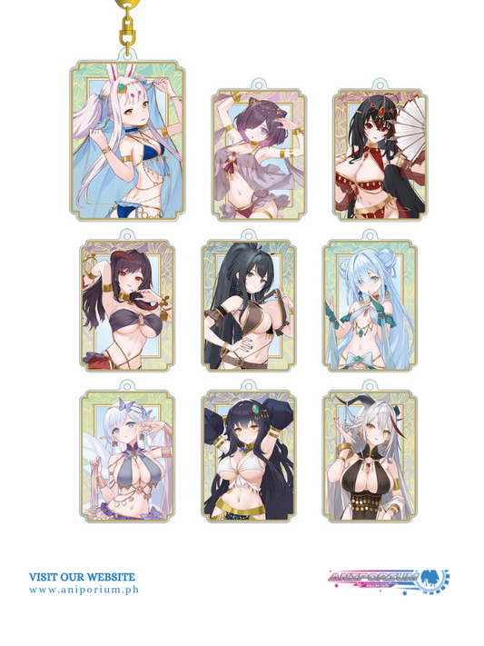 "Azur Lane" Original Illustration Dancer Ver. Trading Acrylic Key Chain