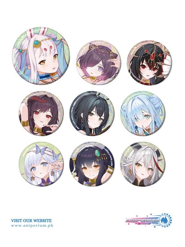 "Azur Lane" Original Illustration Dancer Ver. Trading Can Badge